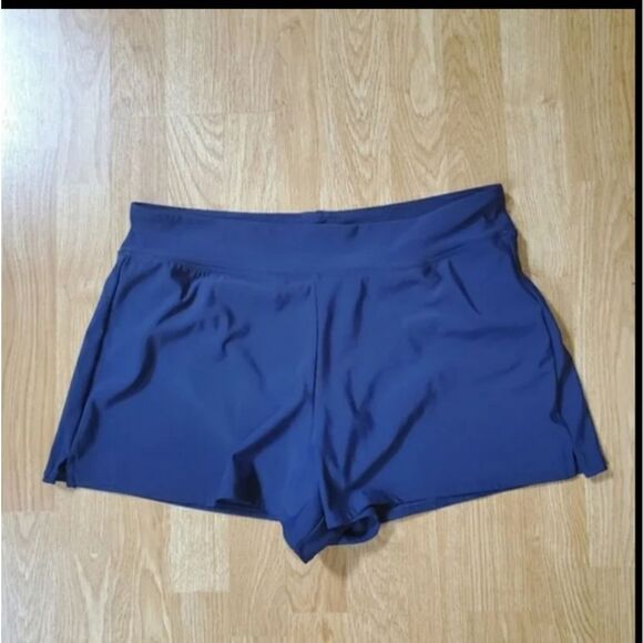 Swim Solutions Pull-On Swim Shorts sz 14 - Picture 4 of 12